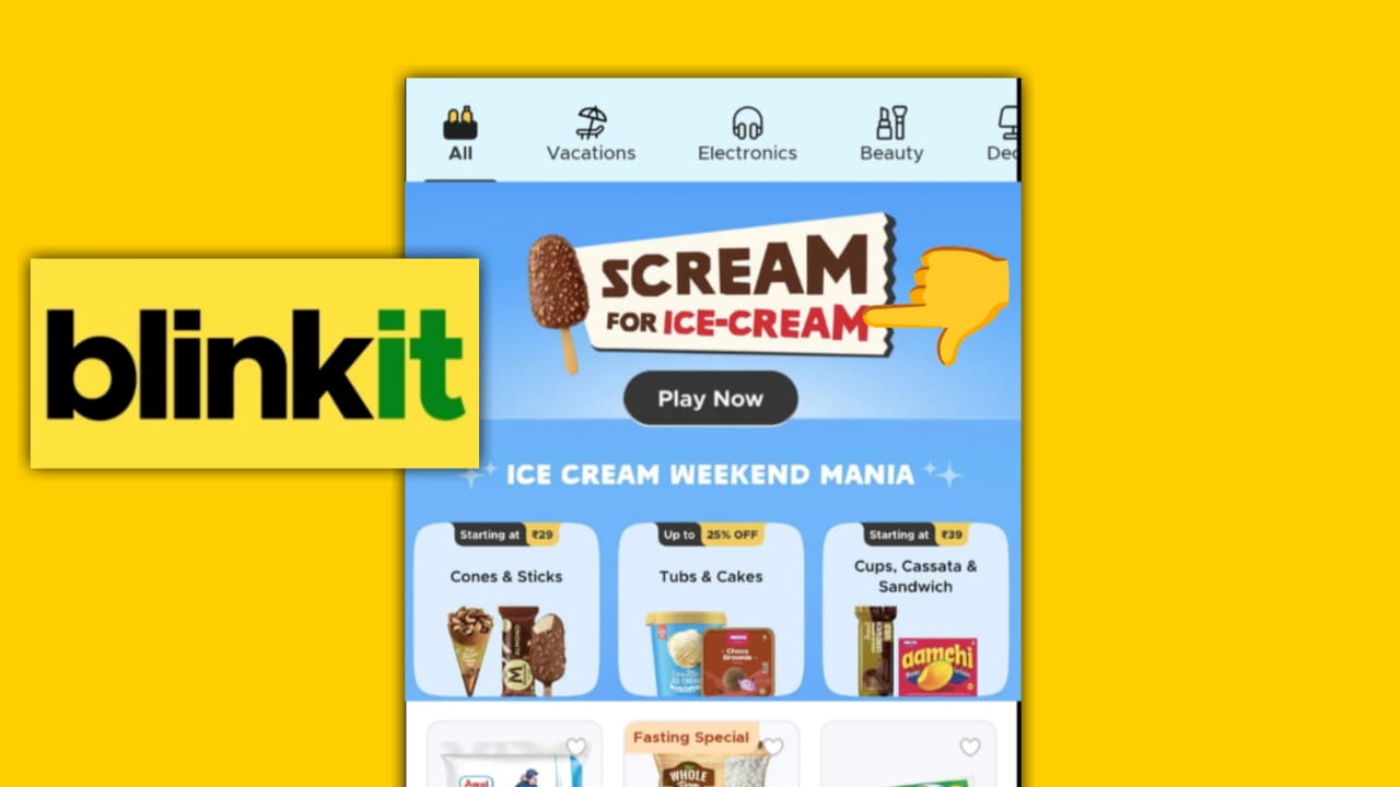 Blinkit “Scream for Ice Cream” Offer Explained