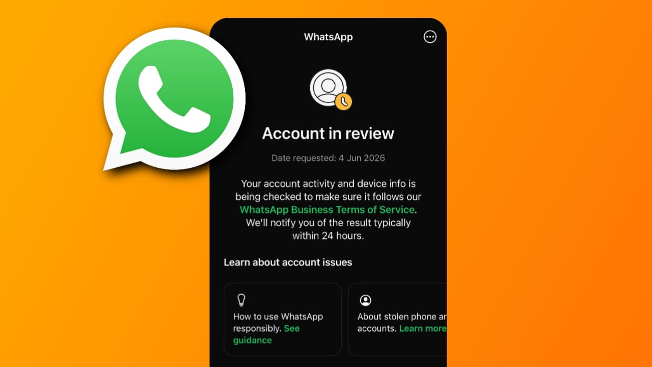 WhatsApp Account in Review Problem Solution