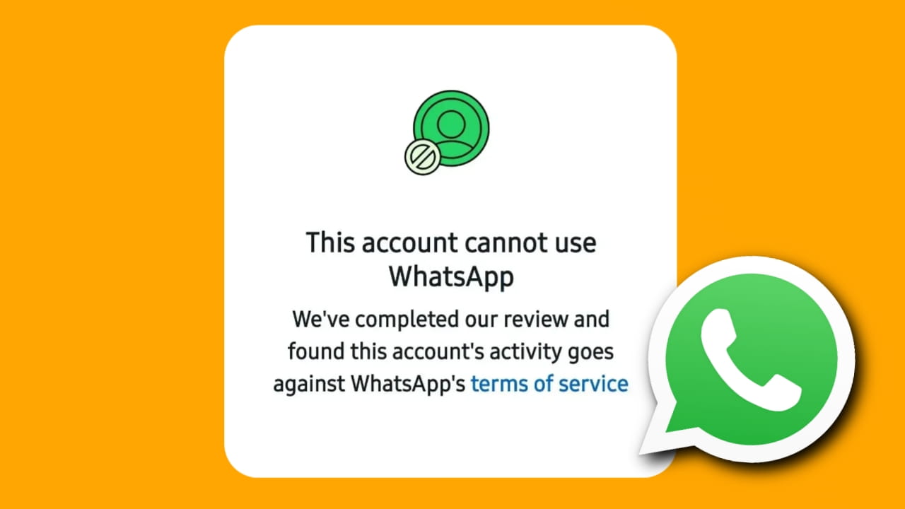 WhatsApp Account Banned Solution