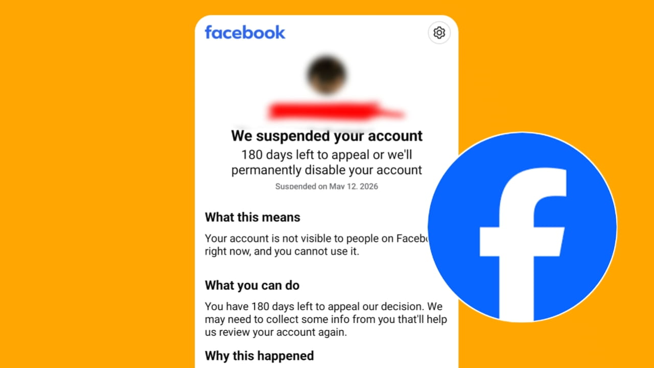 How to Recover a Facebook Account Suspended for 180 Days